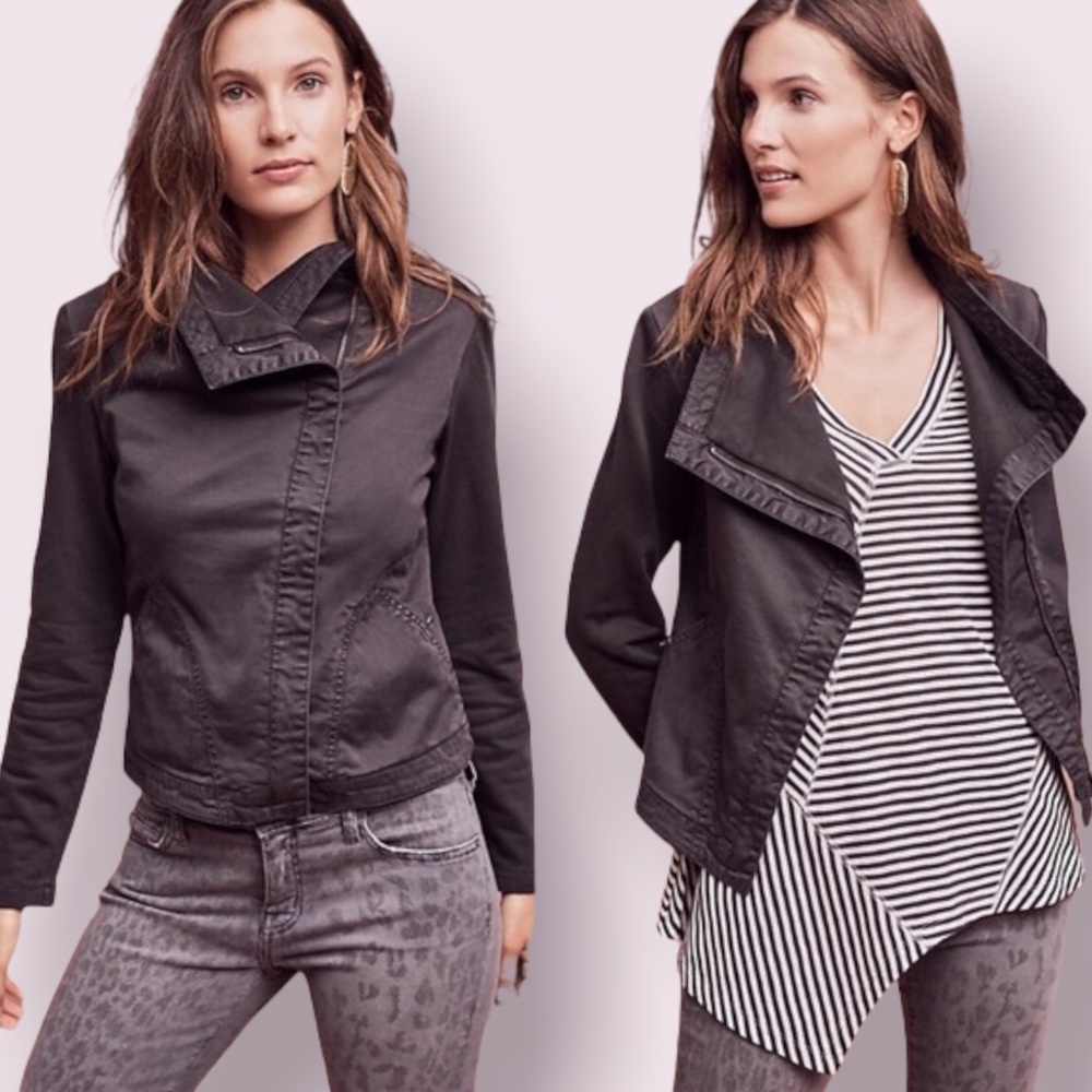 Anthropologie Marrakech Faravel moto jacket